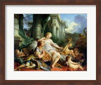 Rinaldo and Armida, 1733 Fine Art Print