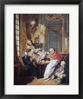 The Afternoon Meal, 1739 Fine Art Print
