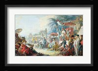 The Chinese Fair, c.1742 Framed Print