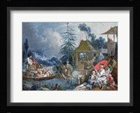 The Chinese Fishermen Framed Print