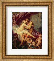 Hercules and Omphale Fine Art Print