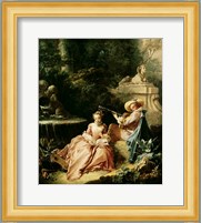 The Music Lesson, 1749 Fine Art Print