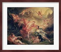 Apollo Revealing his Divinity to the Shepherdess Isse, 1750 Fine Art Print