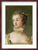 Madame de Pompadour - detail Fine Art Print