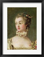 Madame de Pompadour - detail Fine Art Print