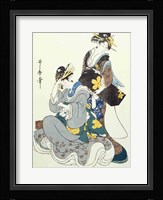 Two Female Figures Fine Art Print