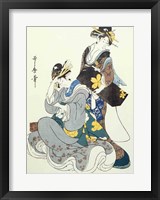 Two Female Figures Fine Art Print
