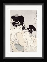 The pleasure of conversation Fine Art Print