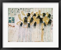 Weeping Women in a Funeral Procession Fine Art Print