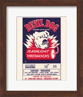 Devil Dog Firecrackers Fine Art Print