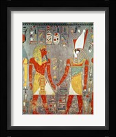 Relief depicting Horemheb Fine Art Print