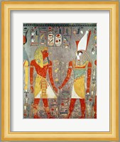 Relief depicting Horemheb Fine Art Print