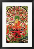 Scenes from the life of Buddha Fine Art Print