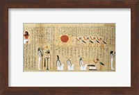 Mythological papyrus of Imenemsaouf Fine Art Print