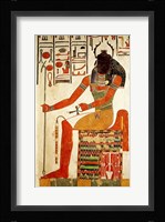 The god, Khepri Fine Art Print