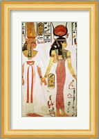 Isis and Nefertari, from the Tomb of Nefertari Fine Art Print