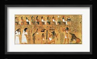 The Weighing of the Heart against the Feather of Truth Fine Art Print