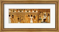 The Weighing of the Heart against Maat's Feather of Truth Fine Art Print