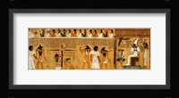 The Weighing of the Heart against Maat's Feather of Truth Framed Print