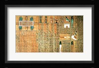 Detail depicting the deceased and his Ba Fine Art Print