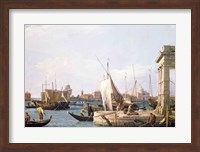The Punta della Dogana, 1730 Fine Art Print