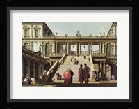 Castle Courtyard, 1762 Fine Art Print