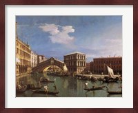 The Rialto Bridge, Venice Fine Art Print