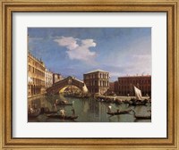 The Rialto Bridge, Venice Fine Art Print