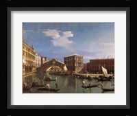 The Rialto Bridge, Venice Fine Art Print