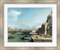 The Entrance to the Grand Canal and the church of Santa Maria della Salute, Venice Fine Art Print