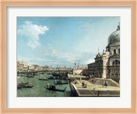 The Entrance to the Grand Canal and the church of Santa Maria della Salute, Venice Fine Art Print