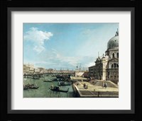 The Entrance to the Grand Canal and the church of Santa Maria della Salute, Venice Fine Art Print