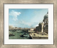 The Entrance to the Grand Canal and the church of Santa Maria della Salute, Venice Fine Art Print