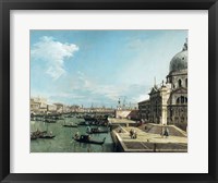 The Entrance to the Grand Canal and the church of Santa Maria della Salute, Venice Fine Art Print