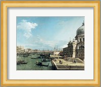 The Entrance to the Grand Canal and the church of Santa Maria della Salute, Venice Fine Art Print