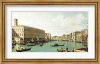 The Grand Canal from the Rialto Bridge Fine Art Print