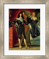 Louis XIII Crowned by Victory Fine Art Print