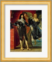 Louis XIII Crowned by Victory Fine Art Print