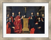 The Prevot des Marchands and the echevins of the city of Paris, 1648 Fine Art Print
