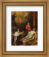 The Vow of Louis XIII King of France and Navarre, 1638 Fine Art Print