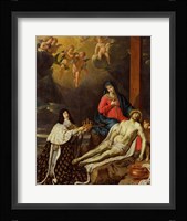 The Vow of Louis XIII King of France and Navarre, 1638 Fine Art Print