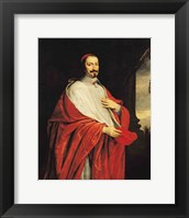 Portrait of Jules Mazarin Fine Art Print