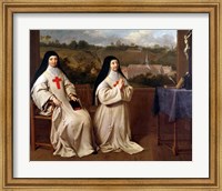 Two Nuns Fine Art Print