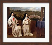 Two Nuns Fine Art Print