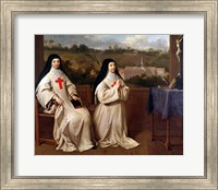 Two Nuns Fine Art Print