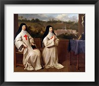 Two Nuns Fine Art Print