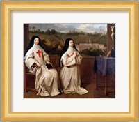 Two Nuns Fine Art Print