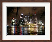 Singapore at Night Fine Art Print