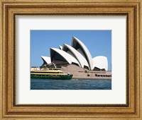 Sydney Opera House with Sydney Ferry Collaroy Fine Art Print