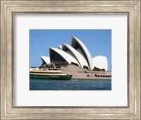 Sydney Opera House with Sydney Ferry Collaroy Fine Art Print